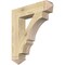 Ekena Millwork Balboa Arts & Crafts Rough Sawn Bracket, Douglas Fir, 6"W x 30"D x 34"H BKT06X30X34BOA03RDF - alternate 1